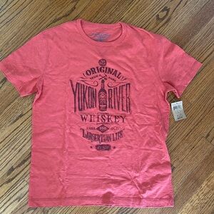 Lucky Brand  Yukon River Whiskey T-Shirt - Size Large